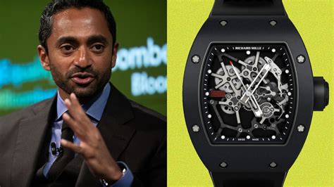 chamath palihapitiya richard mille|Three watches that show this billionaire GameStop investor has a .